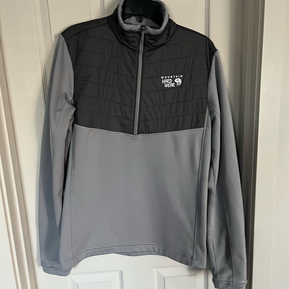 Mountain Hardwear Men's Two-Tone Gray Performance Jacket